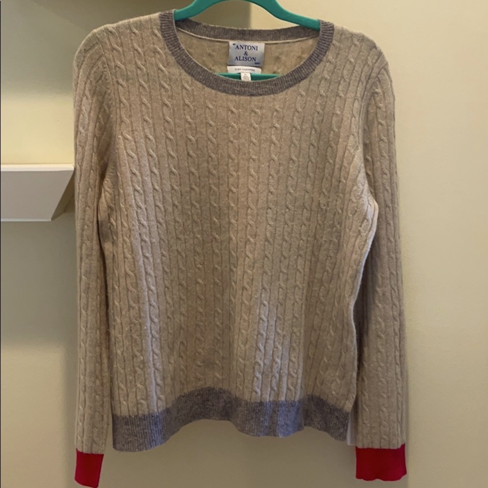 Cashmere sweater size XL